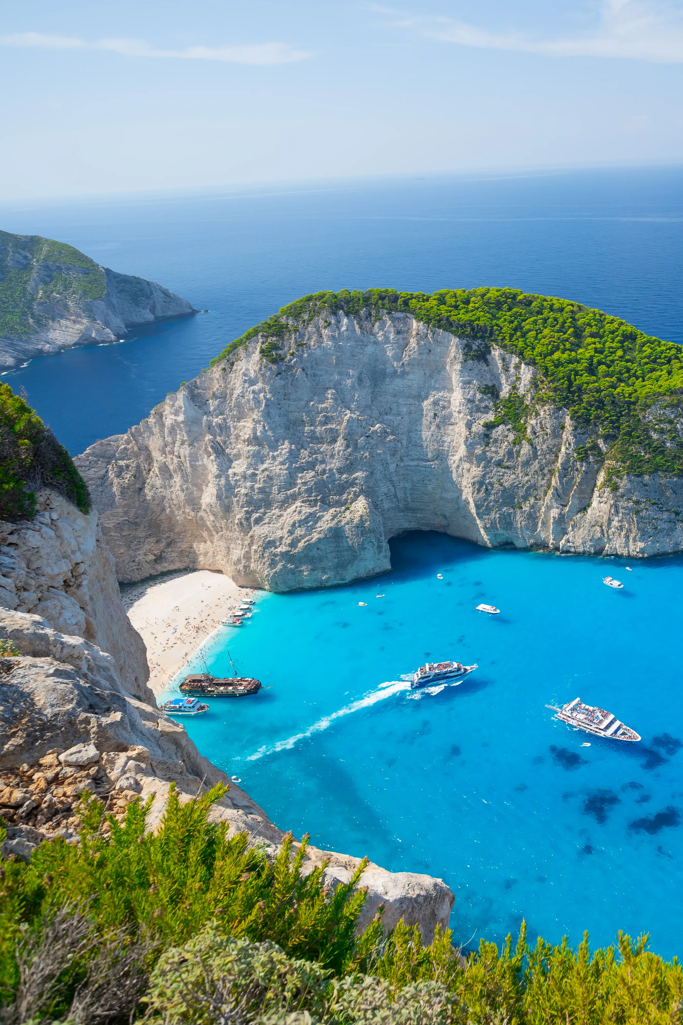 Zakynthos coastline